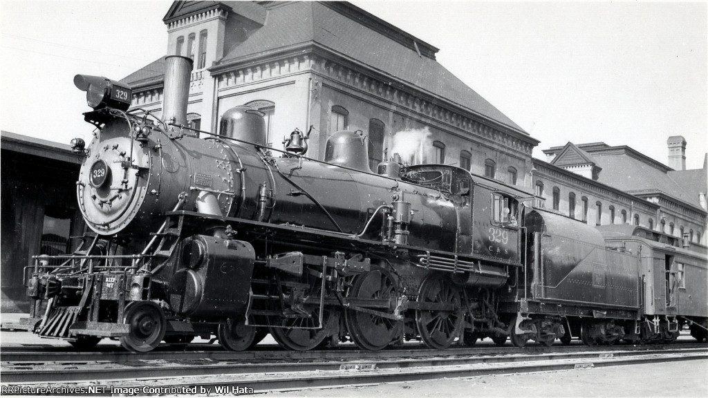 C&S 4-6-0 329